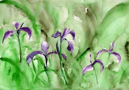 Click painting to link to Heron Dance web page